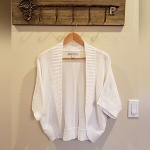 White Cardigan XL